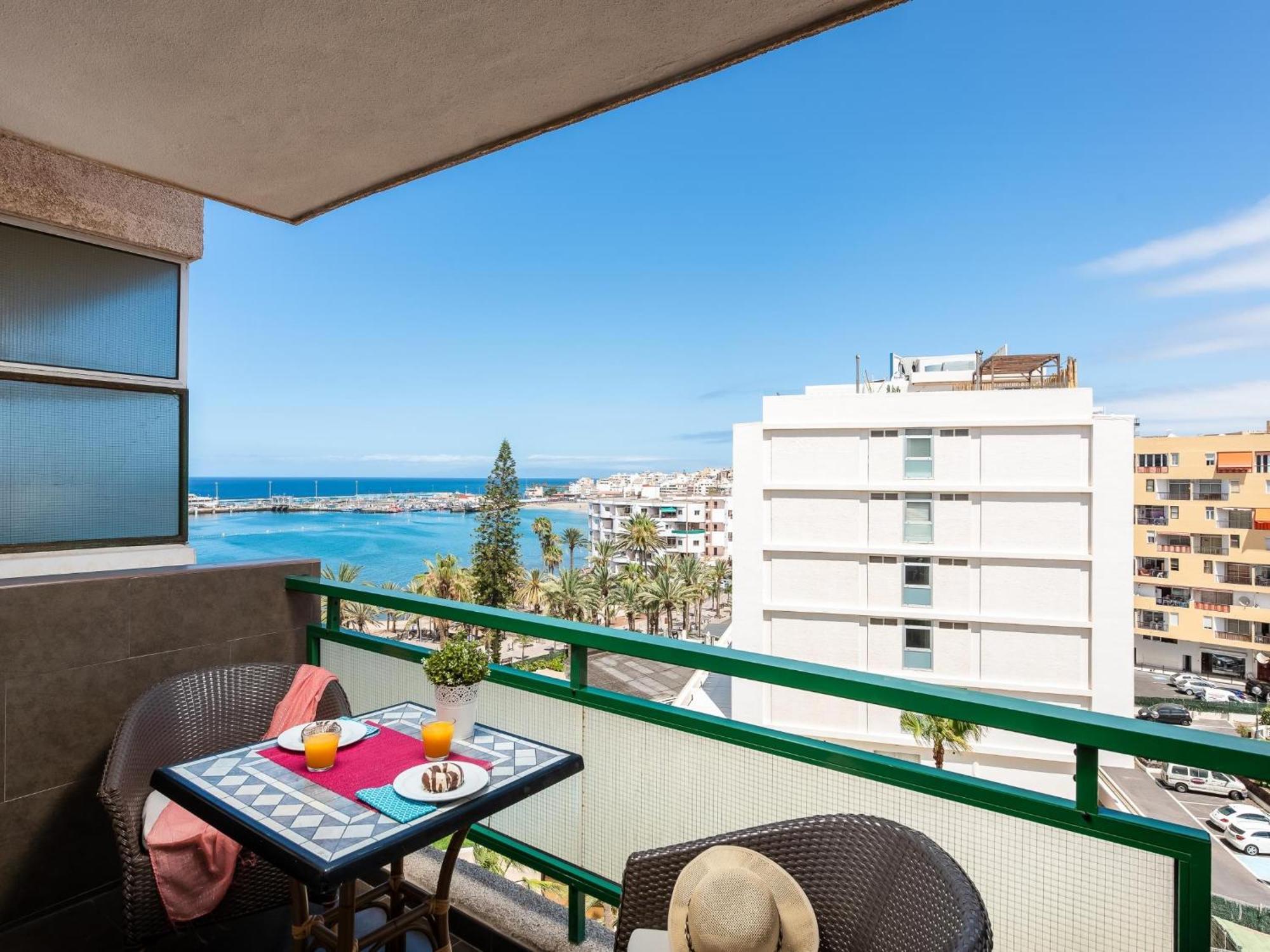 603 Comodoro Studio Beach Front Los Cristianos  Exterior photo